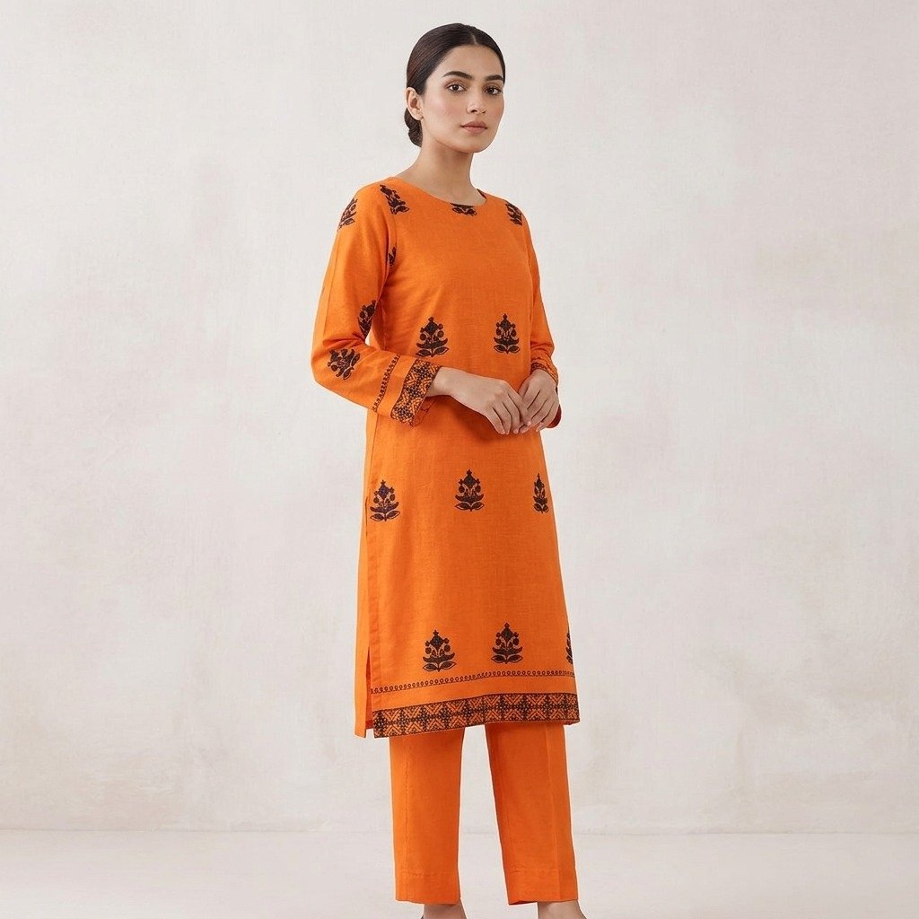 The Classic Embroidered Ensemble - Image 2